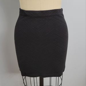 Forever21 Black Knit Skirt Size Small
